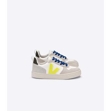 White Kids' Veja V-10 VEJA X BONTON Shoes | AU 744VRW